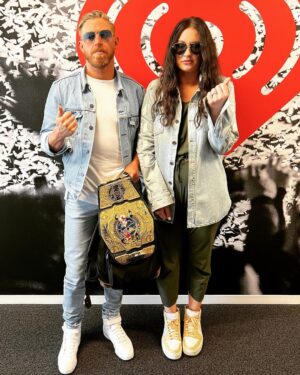 James Cipperly Instagram - Thank you @orangecassidy for hanging out with me on the @angitaylorshow today

It was fine... I guess 
Whatever.