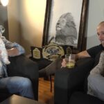 James Cipperly Instagram - You'll see. . . . #baybee #monday #lion #glass #lights #table