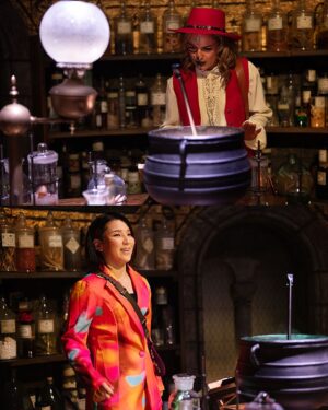 James Cipperly Instagram - From iconic couches to wizarding lessons. Check out these amazing moments from when @aew visited the @wbtourhollywood!