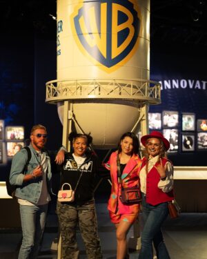 James Cipperly Instagram - From iconic couches to wizarding lessons. Check out these amazing moments from when @aew visited the @wbtourhollywood!