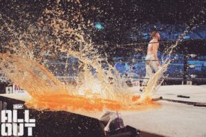 James Cipperly Instagram - Dunk.
.
.
.
#Tuesday #AEW #aewallout #mimosa #brunch #pool #dunk #mimosamayhem #splashzone