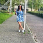 Janani Ashok Kumar Instagram - 💙🤍 📸: @madhumitha_sivasankar Netherlands,amsterdam