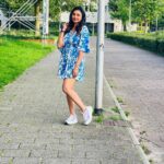Janani Ashok Kumar Instagram - 💙🤍 📸: @madhumitha_sivasankar Netherlands,amsterdam