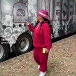 Janice Faison Instagram - Shaq’s RV at work! Celebrity Trailers