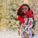 Janice Faison Instagram - I love my baby. Today is pajama day at school