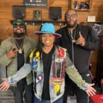 Janice Faison Instagram - @bigboi @killermike On set
