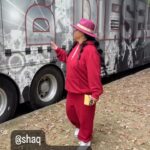 Janice Faison Instagram - Shaq RV at work!