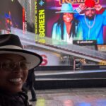 Janice Faison Instagram - Im in NY for the day and I finally get to see the billboard!!! Yayyyyyyyyy #timesquare @bigrvremix @celebritytrailers @bigboi @hulu