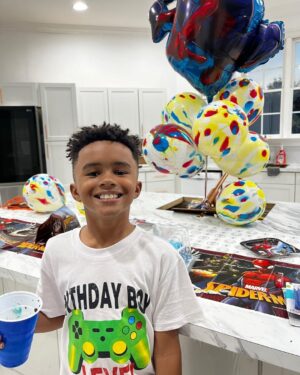 Janice Faison Instagram - Happy Birthday to my baby Aydin. My one and only! Wow 9 years went by so fast. Mommy loves you.