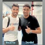 Jardel Instagram - Obrigado @luissuarez9 por tudo que vc fez por nosso @gremio!