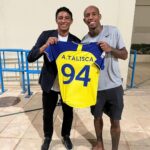 Jardel Instagram - Visita proveitosa a Riade! Sempre um prazer rever estas lendas do futebol! Obrigado pela recepção @alnassr 🇸🇦💪🏽⚽️ Saudi Arabia