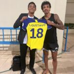 Jardel Instagram - Visita proveitosa a Riade! Sempre um prazer rever estas lendas do futebol! Obrigado pela recepção @alnassr 🇸🇦💪🏽⚽️ Saudi Arabia