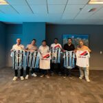 Jardel Instagram - Visita ilustre com o presidente do Grêmio Alberto Guerra. Arena do Grêmio
