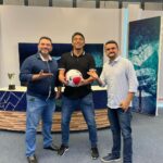 Jardel Instagram - Na visita ao Grupo Cidade, encontrei grandes comunicadores: @luizestevesjr @evaldocostatv @bruno_balaco e Edu Lima. TV Cidade