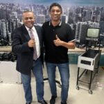Jardel Instagram - Na visita ao Grupo Cidade, encontrei grandes comunicadores: @luizestevesjr @evaldocostatv @bruno_balaco e Edu Lima. TV Cidade