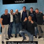 Jardel Instagram – Clima da Arena é incomparável!!! Hoje foi do jeito que a gente precisava … Ao lado só de amigos Arena do Grêmio