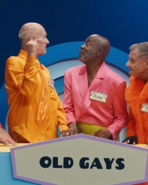 Jared Goldstein Instagram - It’s important to learn about Pride History. Luckily @visiblemobile made a game show about it. (Watch full show @ their account.) #VisiblePartner