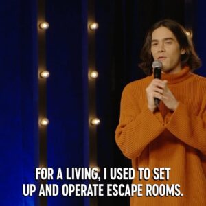 Jared Goldstein Instagram - my @ccstandup set is out! please enjoy eight and a half perfect minutes link in bio!