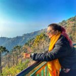 Jasleen Matharu Instagram - Ohh those mountains 🏔️ Kasauli