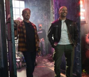 Jason Statham Instagram - With the big man himself..@officialslystallone 
#expendables4
#TheCreator
📸@danielsmithphotography