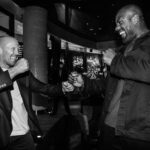 Jason Statham Instagram - A privilege to meet the legend!!@teddyriner 📸@julienscussel