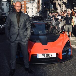 Jason Statham Instagram - @mclarenauto 
#mcclarensenna #hobbsandshaw 
#london