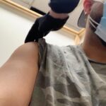 Jazzul Escada Instagram - 1/2 of my covid vaccine is done! Make sure when you get your chance to schedule your covid vaccination, you do so immediately 😊 #stopthespread