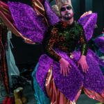 Jazzul Escada Instagram - Serving Mardi Gras broccoli flower power alien COUTURE! Outfit by: @jwujek @legendarymax @hbomax