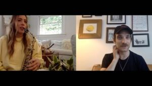 Jeff Ward Instagram - A mere two years late, a dazzling display of my crippling adhd —please enjoy our Q&A turned v sexXy private jazz concert. @jjward12 ✨comment below if you want me to play at your birthday✨