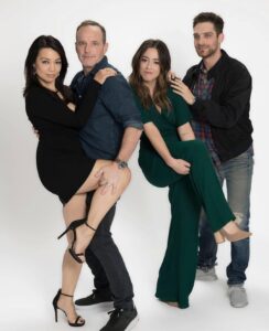 Jeff Ward Instagram - Right before Chloe (politely) asked me not to make physical contact with her anymore. new agents of shield tonight