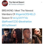 Jeff Ward Instagram - Dec. 1st @marvel @agentsofshield