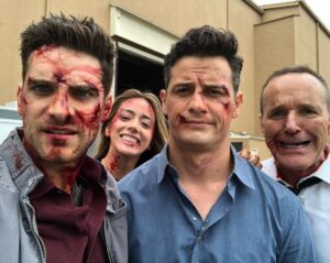 Jeff Ward Instagram - New one tonight, then the last 3 episodes of #agentsofshield 🖤🔚