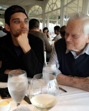 Jeff Ward Instagram - My grandpa Irv is 99 today. Happy birthday ya mensch