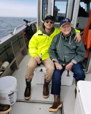 Jeff Ward Instagram - My grandpa Irv is 99 today. Happy birthday ya mensch