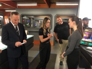 Jeff Ward Instagram - @lil_henstridge’s episode of shield is tonight. It was a privilege to be in her debut, and it’s going to be the first of many 📺