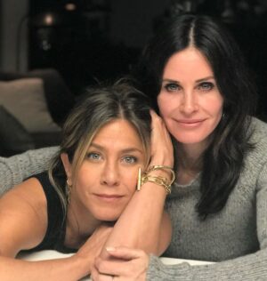 Jennifer Aniston Instagram - I’d like to take a moment and wish my dearest CC the happiest of birthdays. If you’ve been lucky enough to know her, you know how incredible she is. The biggest heart and most generous of humans. I love you, Cox-N-Hammer! Happy Birthday ❤️🥳🎈