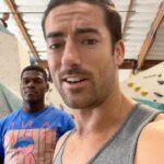 Jennings Brower Instagram - We fell & got back up with @c4energy 🤣🧗🏻‍♂️ #c4partner @lonnieiiv Los Angeles, California