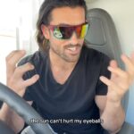 Jennings Brower Instagram - She loves them, I can tell😍😎😂 @tneelmohan #sunglasses #funny #couplecomedy #relatable #roadtrip