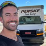 Jennings Brower Instagram - Penske made our Maine-Virginia-Texas-Arizona-California move EASY🙏🏼🚛❤️ @pensketruck #penske #gainground #moving #movingday #roadtrip Los Angeles, California