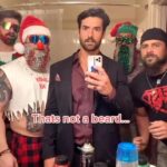 Jennings Brower Instagram - No Shave November Throwback🧔🏻‍♂️⏰ #noshavenovember #throwback #beard #christmasbeard Los Angeles, California