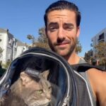 Jennings Brower Instagram - It’s Nyssa’s World, I just live in it🤣🐈‍⬛🎒 Los Angeles, California