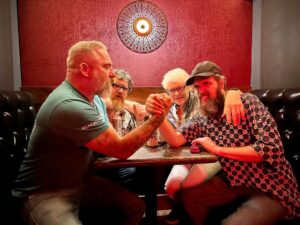 Jeremy Kenyon Lockyer Corbell Instagram - I gotta say that the @ComedyMothership DID give @DuncanTrussell super human alien strength… but WHO was fueled by Element 115 and won this physical challenge? 👽

@DaveFoley and Ernest Cline were the witnesses.

VOTE IN COMMENTS

@JoeRogan 🧨👊🏼
@GeorgeKnapp66 👀
@UnitedNuclearBob 🛸