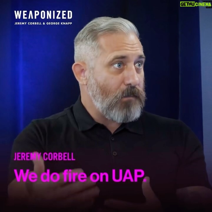 Jeremy Kenyon Lockyer Corbell Instagram - In recent years UAP have been fired upon by our military. In this episode of WEAPONIZED we discuss WHY. What decisions initiate this kind of action by our military and others? We focus-in on the important discrepancy between what the mainstream media is fed about these engagements with UAP - in contrast to what is propagated internally within intelligence community reporting and documentation. @GeorgeKnapp66 👀🛸 WATCH : https://youtu.be/U6LyHl559qo LISTEN : Link.chtbl.com/Weaponized LEARN : WeaponizedPodcast.com