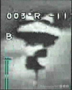 Jeremy Kenyon Lockyer Corbell Instagram - This is a military filmed UAP that was fired upon by a UK fighter jet with a missile. Despite initially being reported by the mainstream media and UK government as a “hostile drone”, this vehicle of unknown origin has been officially designated by the United States, UK and allied intelligence agencies as a UAP (Unidentified Aerial Phenomena). This designation is currently maintained.

DATE / TIME - 14 December 2021
LOCATION - This image was taken above Syria.
IMAGING TYPE - Thermographic / Forward Looking Infrared (FLIR).

EVENT DESCRIPTION
In a joint operation, a Royal Air Force Typhoon fighter jet engaged an unidentified aerial vehicle using an Advanced Short Range Air to Air Missile (ASRAAM). Initial media reports labeled the unidentified as a “hostile drone” - however - internal intelligence products officially classify the aerial vehicle of unknown origin as a UAP - and maintain this designation. The UAP was not recovered.

ADDITIONAL DETAILS

• For the past 15 years in CENTCOM has tracked Unidentified Aerial Phenomenon (UAP).

• No actors claimed ownership of these UAP.

• All jamming directed at UAP were assessed unsuccessful.

• Due to observation of other nations firing on the same or similar UAP, it is deduced that they are not the operators of these vehicles of unknown origin.

• Due to an abundance of sightings, some Base Defense Operations Centers (BDOCs) no longer report UAP, making the tracking or characterization of these events difficult.

• Primary qualifications for engaging an unidentified target are (a) proximity to ground troops (b) if the target appears to have - or is able to hold - a payload.

See a full breakdown of this UAP case with me and @GeorgeKnapp66 on WEAPONIZED.

WATCH : https://youtu.be/U6LyHl559qo

LISTEN : Link.chtbl.com/Weaponized

LEARN : WeaponizedPodcast.com