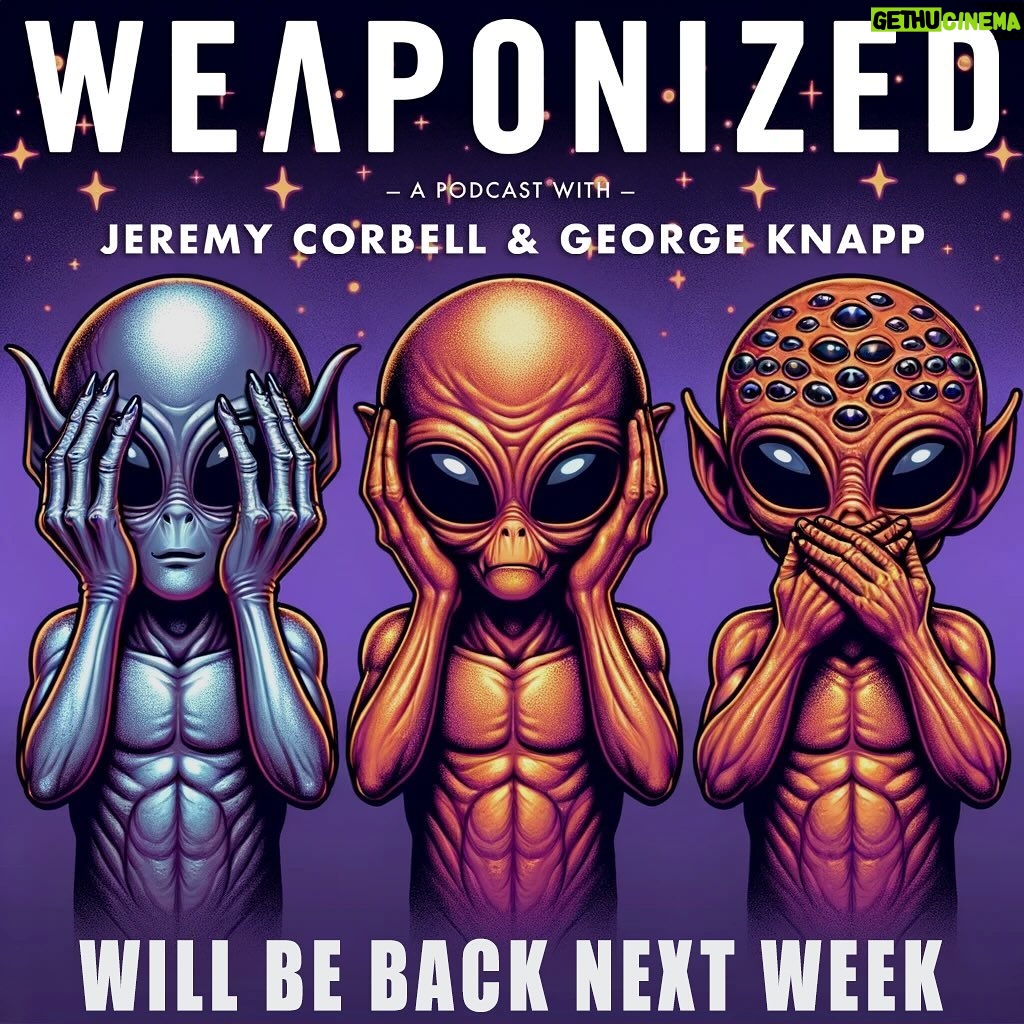 Jeremy Kenyon Lockyer Corbell Instagram - Will be back with a new episode of WEAPONIZED next week. In the meantime - catch up! 🧨👊🏼👀🥋🛸🏴‍☠️ GO TO : YouTube.com/JeremyCorbell