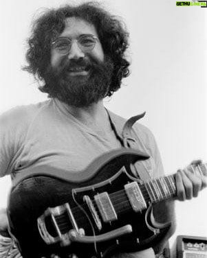 Jerry Garcia Instagram - Grinnin' from ear to ear at the Miami Pop Festival with the Grateful Dead on December 29, 1968. 📸: Unknown