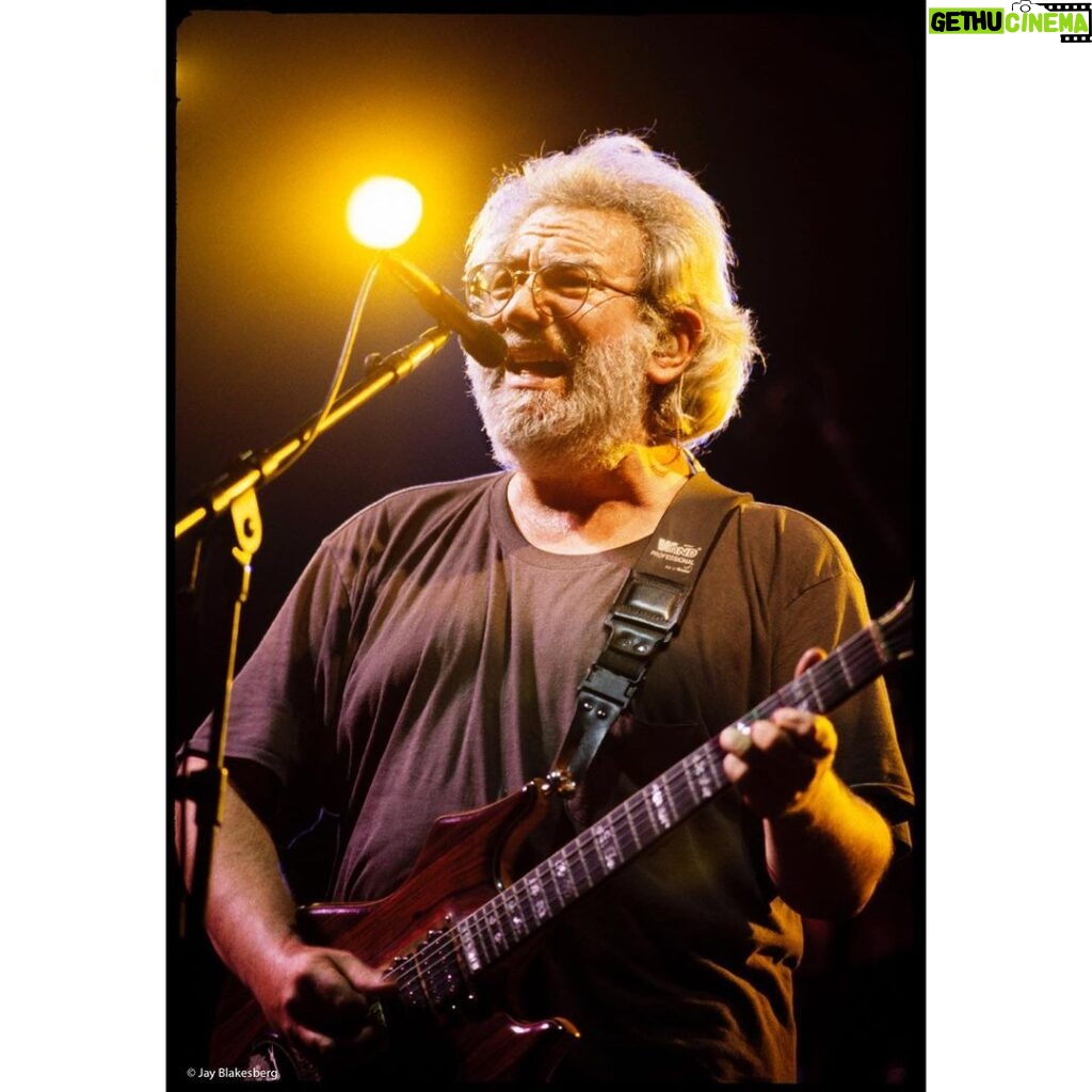 Jerry Garcia Instagram - A few shots of Captain Trips from the Dead’s sold-out show at Oakland County Coliseum on this date in 1992. ⚡️ 📷: @jayblakesberg