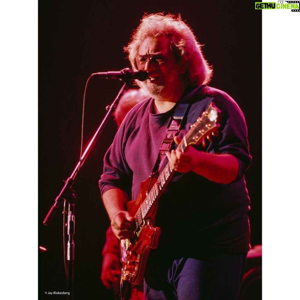 Jerry Garcia Instagram - On this night back in 1990 at the San Francisco Civic Auditorium, just before going into "Tore Up Over You," someone in the audience yelled, "Have a Jerry Christmas!" and Jerry noodled ‘We Wish You A Merry Christmas’ in response. 🎅🏼 📸: @jayblakesberg