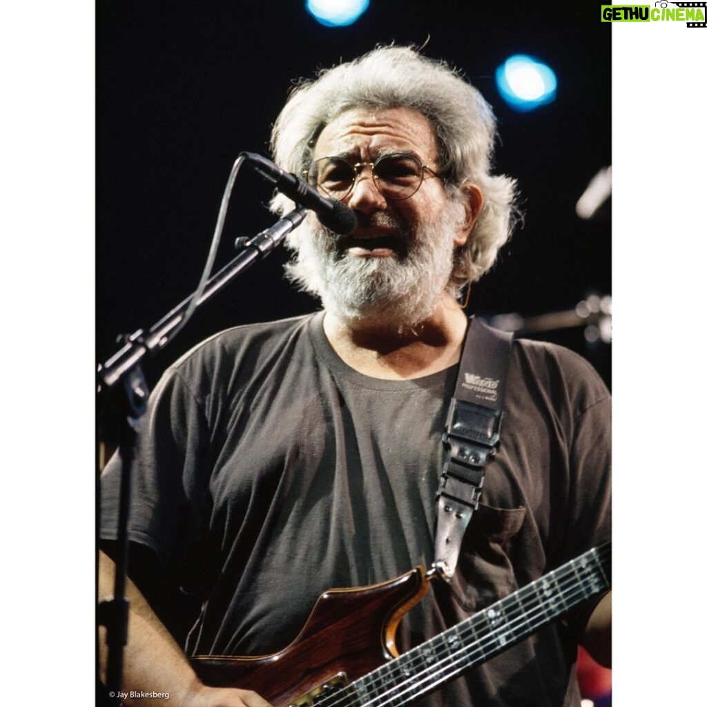 Jerry Garcia Instagram - A few shots of Captain Trips from the Dead’s sold-out show at Oakland County Coliseum on this date in 1992. ⚡️ 📷: @jayblakesberg