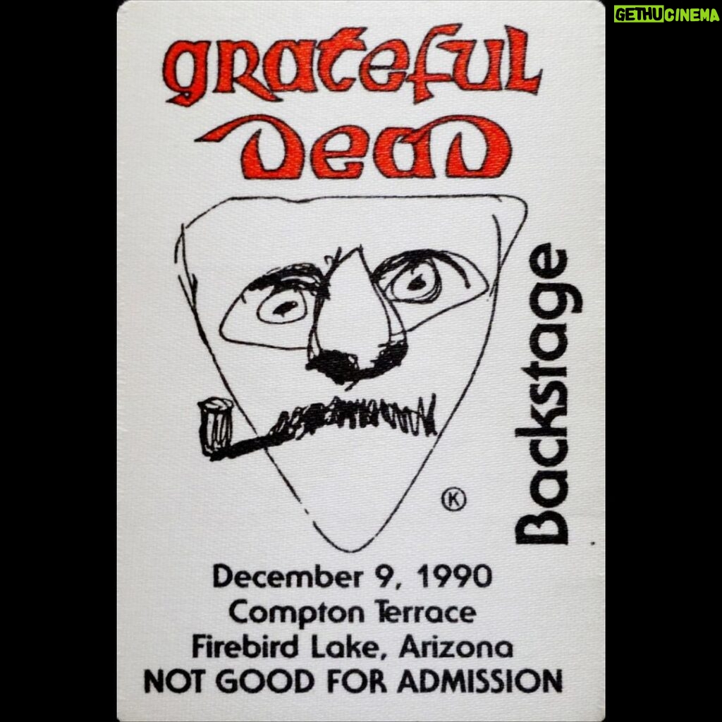 Jerry Garcia Instagram - On this day in 1990, the @gratefuldead wrapped up their Mountain/West Tour with a final show at the McNichols Sports Arena in Denver, CO. Swipe to see some of the backstage passes from the tour.